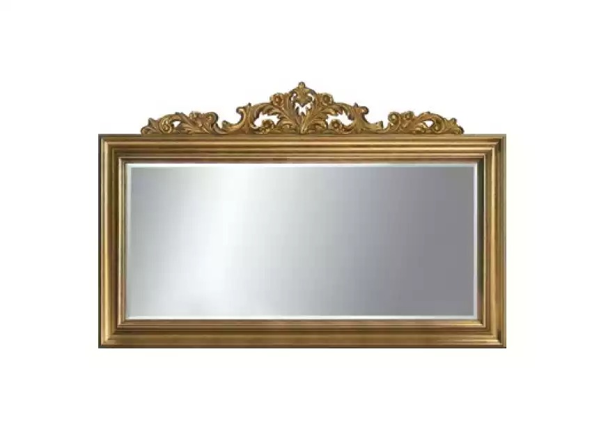 Klassischer Designer Spiegel Großer Wandspiegel Retro Model 184x117