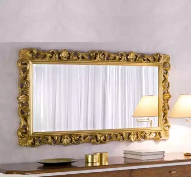 Spiegel Wandspiegel Designer Dielen Wohnzimmer Bad Design 151x85