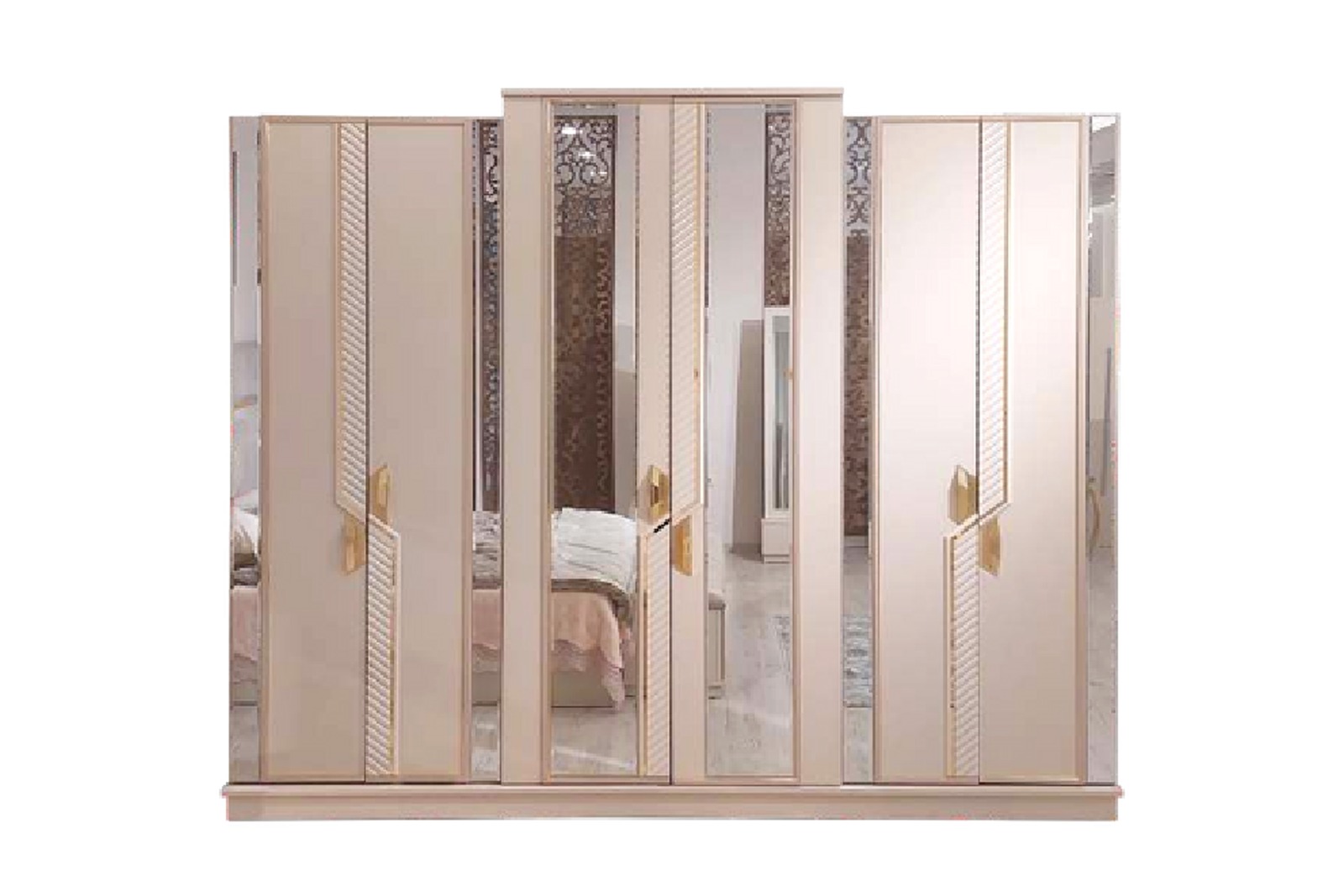 Luxus Schrank Designer Schlafzimmer Modern Kleiderschrank Neu Einrichtung