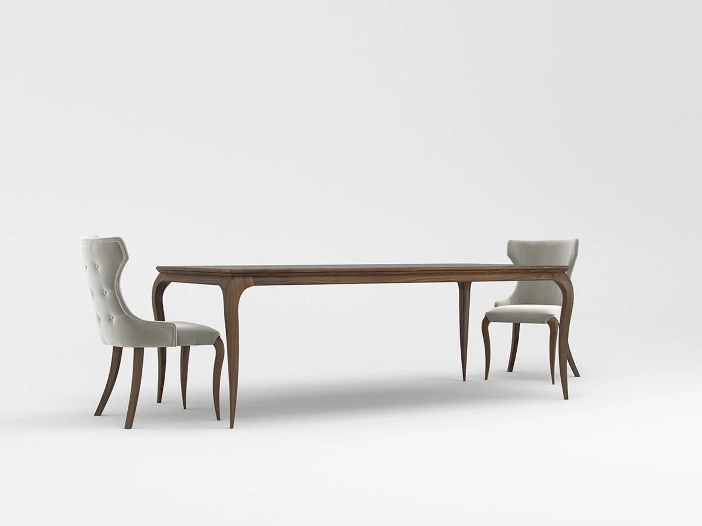 Modern Einrichtung Esstisch 4x Stühle Luxus Esszimmer Möbel Design Neu