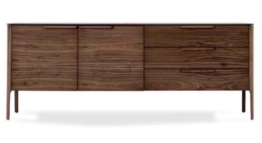 Sideboard Design Beige Luxus Esszimmer Set Kommode mit Holz Sideboards