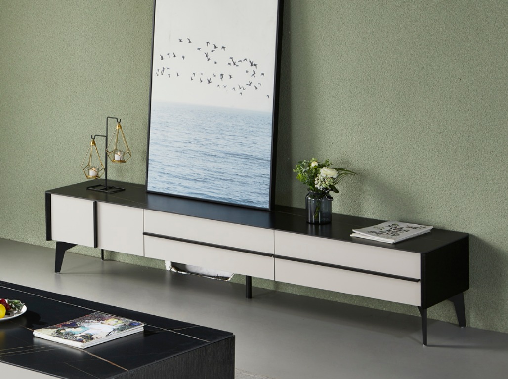 Wohnzimmer Sideboard Holz Modern Möbel Lowboard rtv tv Schrank Möbel