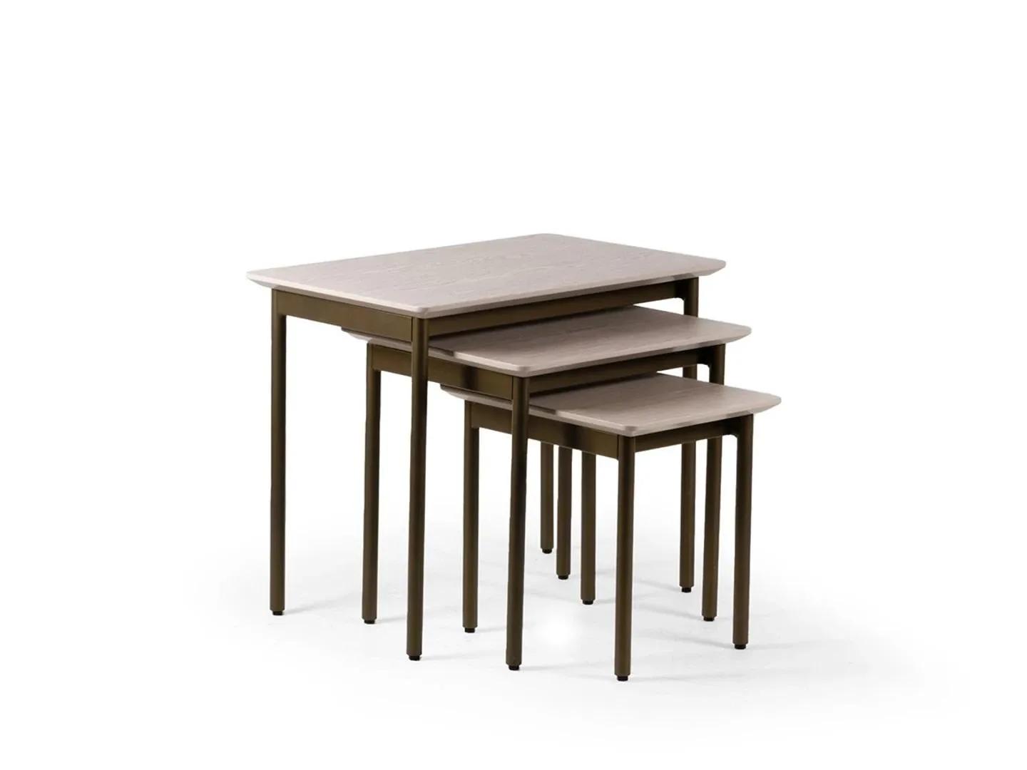 Grau Design Möbel Beisteltisch Modern Einrichtung Couchtisch