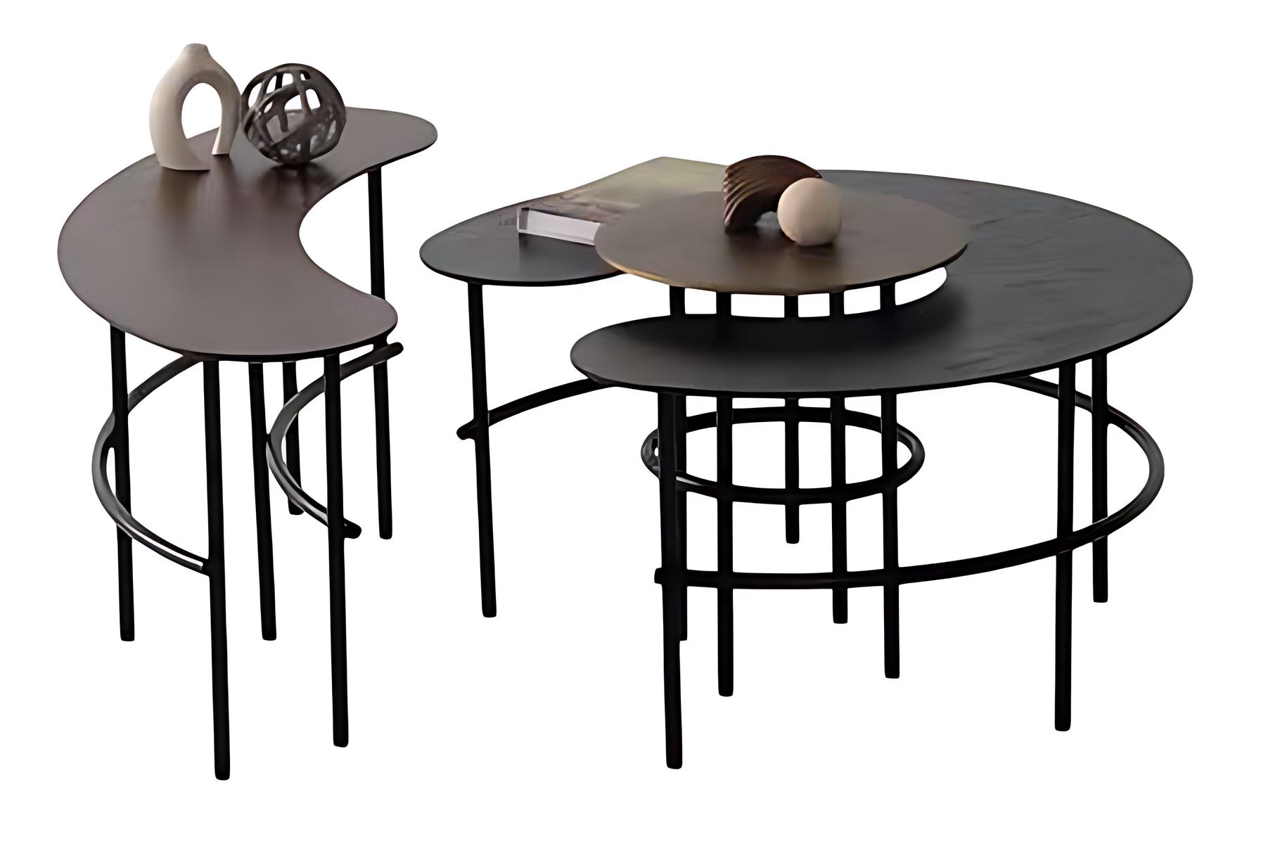 Tischset Couchtisch Satztisch 3tlg Wohnzimmer Sofa Couchtische