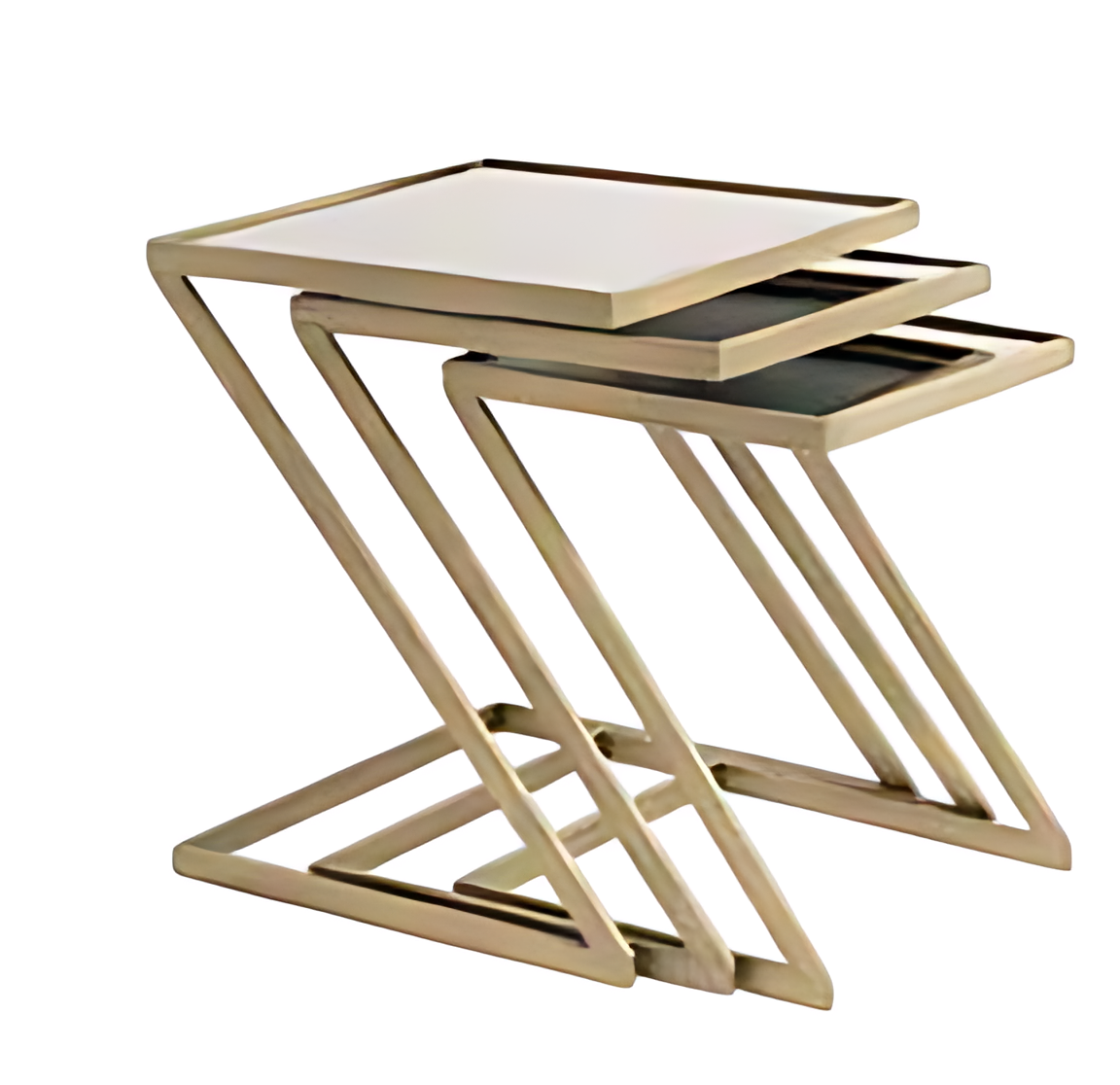 3er-Beistelltisch-Set modern, robust & platzsparend Satztisch