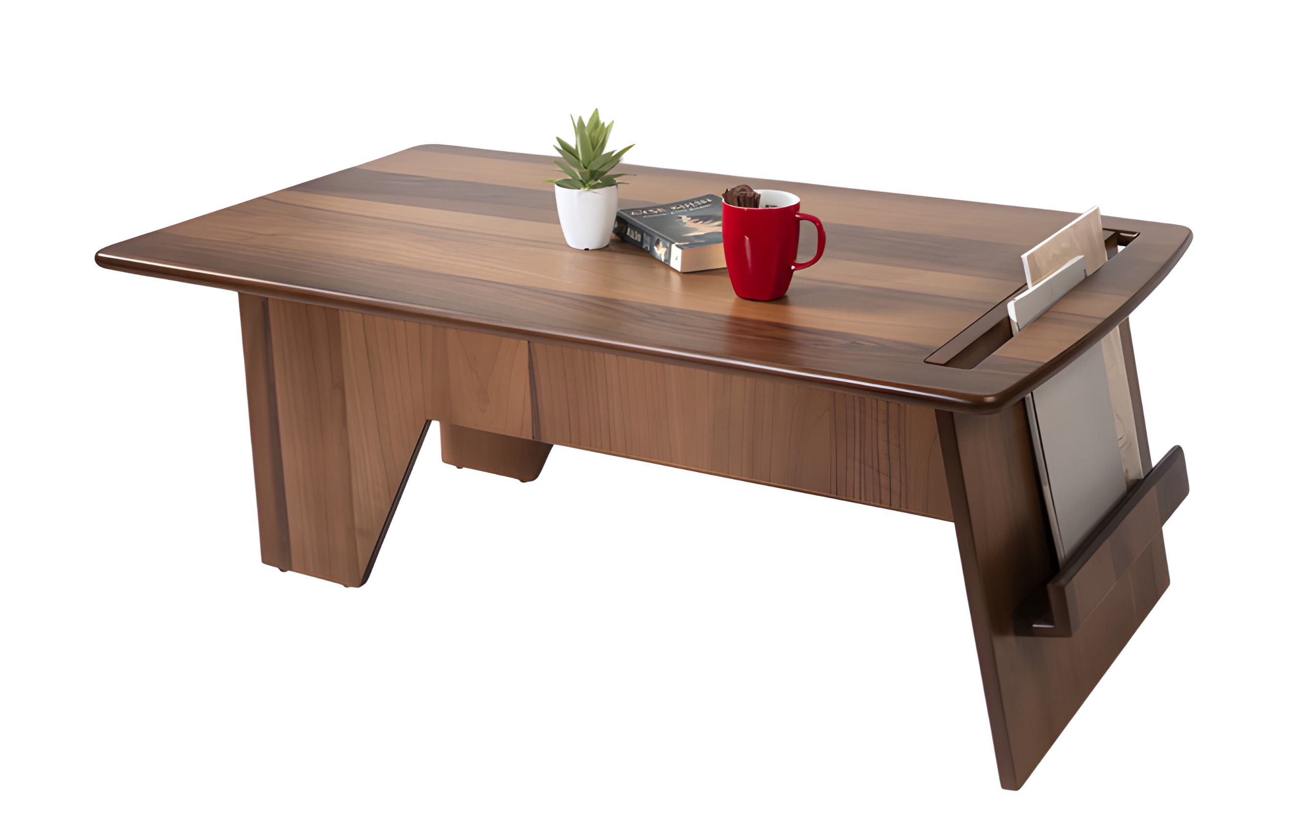 Eleganter Couchtisch mit Ablagefach für jedes Interieur in rechteckiger Form