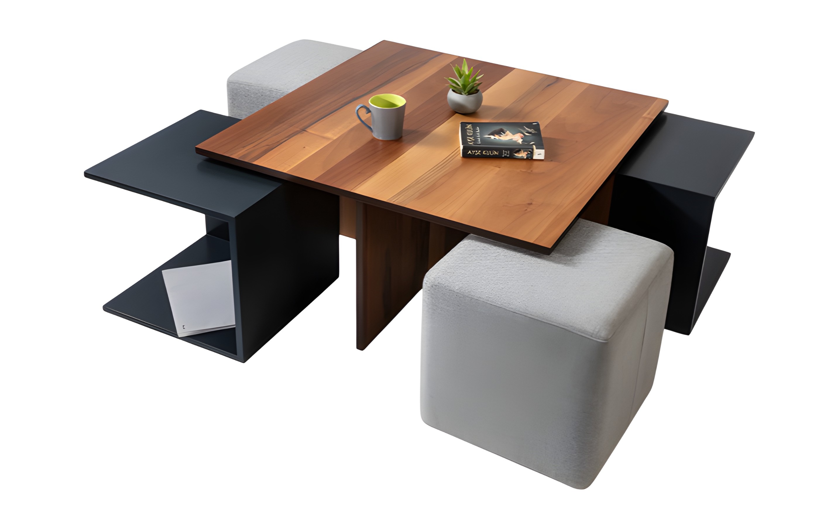 Wohnzimmertisch Couchtisch Beistelltisch Sofatisch Praktisch Elegant