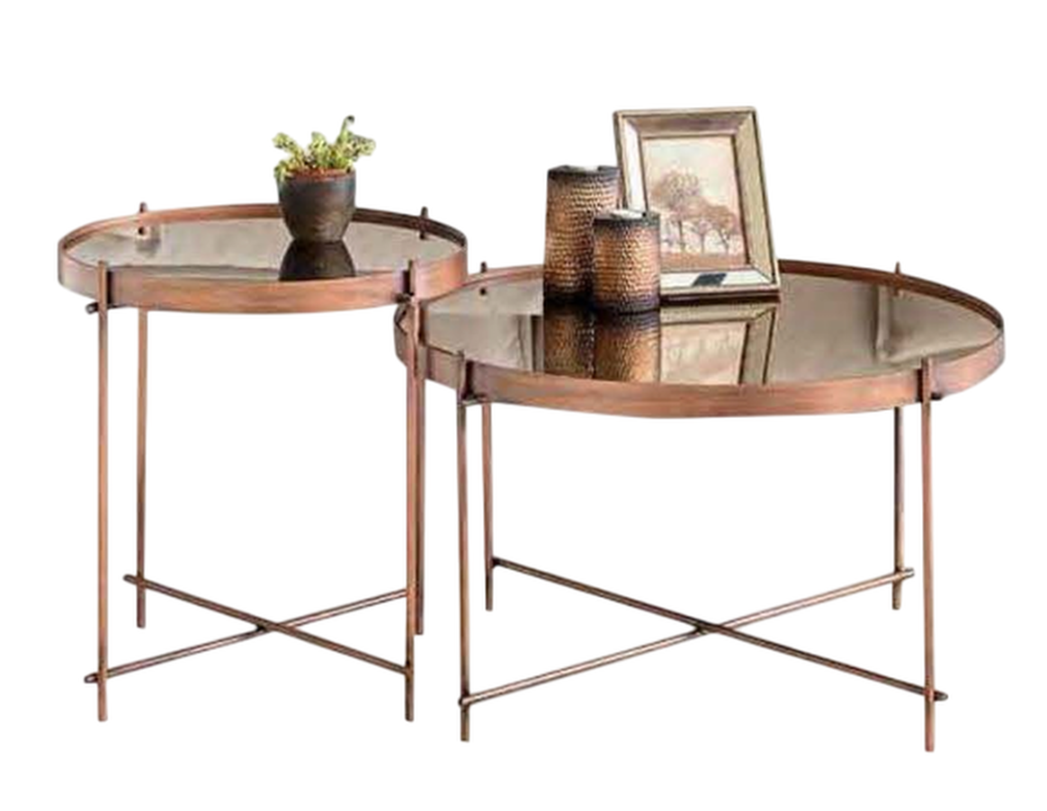 Wohnzimmer-Set mit Couchtisch & Beistelltisch – stilvoll und kompakt