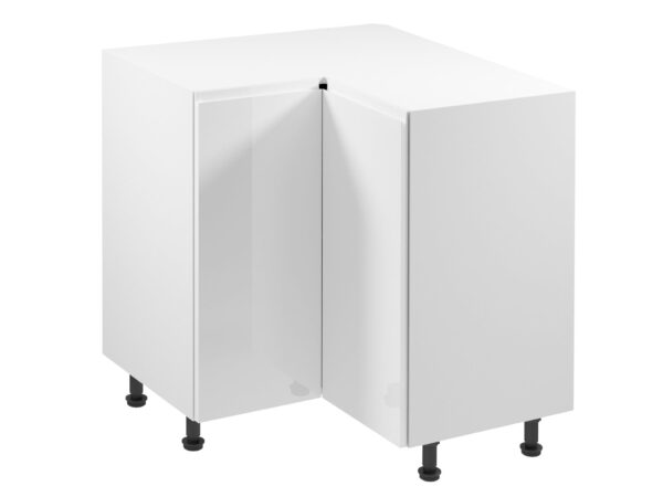 Eckunterschrank Eck-Küchenunterschrank Eckschrank Innenboden Hochglanz