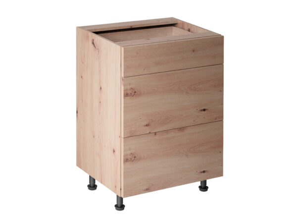 Küchenschubladenschrank Unterschrank 3 Schubladen Kommode Schubladenmodul