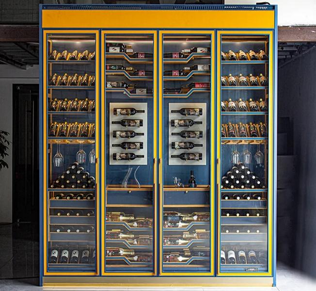 Weinkühlschrank Weinlagerschrank Weinschrank Weinmöbel Flaschenregal