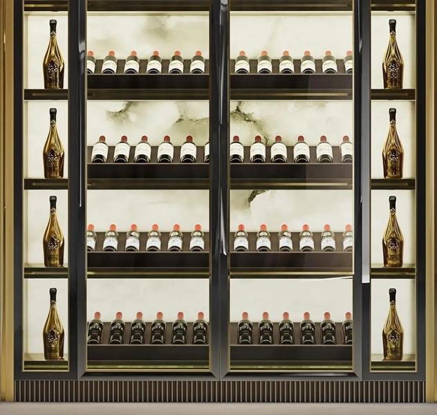 Weinarchiv Weinmöbel Weinregal Flaschenregal Weinschrank Weinlagerregal