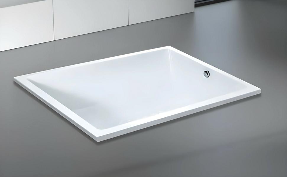 Designwanne Badewanne Raumsparwanne Acrylwanne Komfortwanne Wanne 190x150 cm