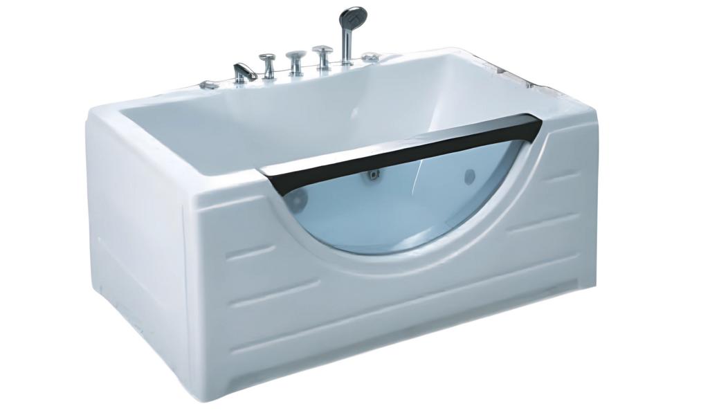 Massage Badewanne Whirlpool Spa Whirlwanne Hydromassagewanne 150x80 cm
