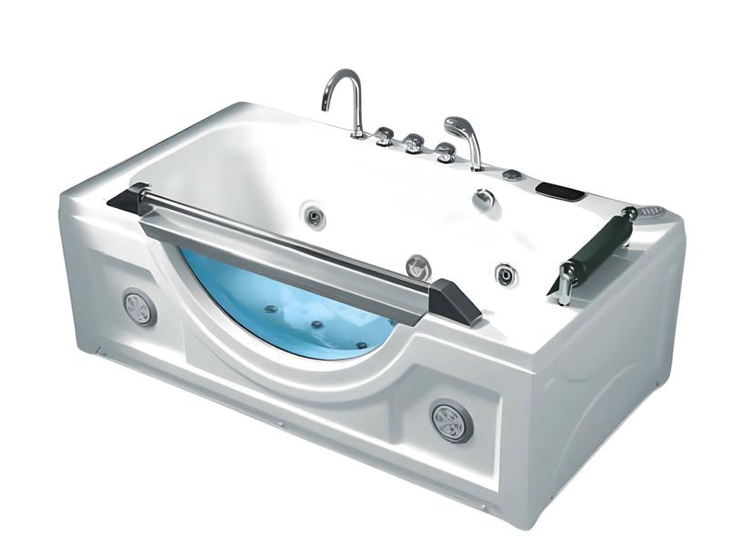 Designwanne Badewanne Acrylwanne Whirlpool Komfortwanne Massagewanne 170x92 cm
