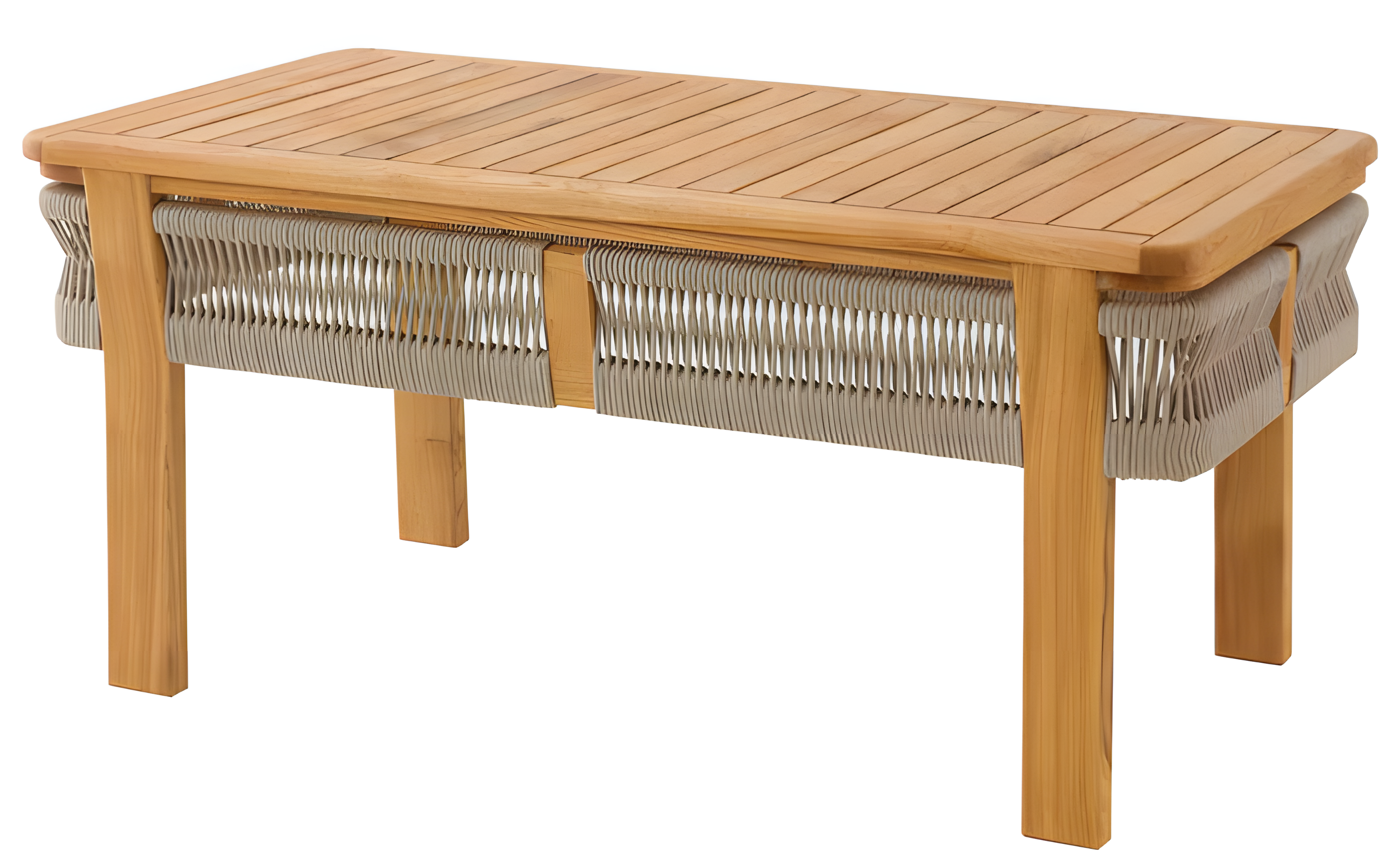 Eleganter Esstisch aus Holz in Braun für modernes Zuhause