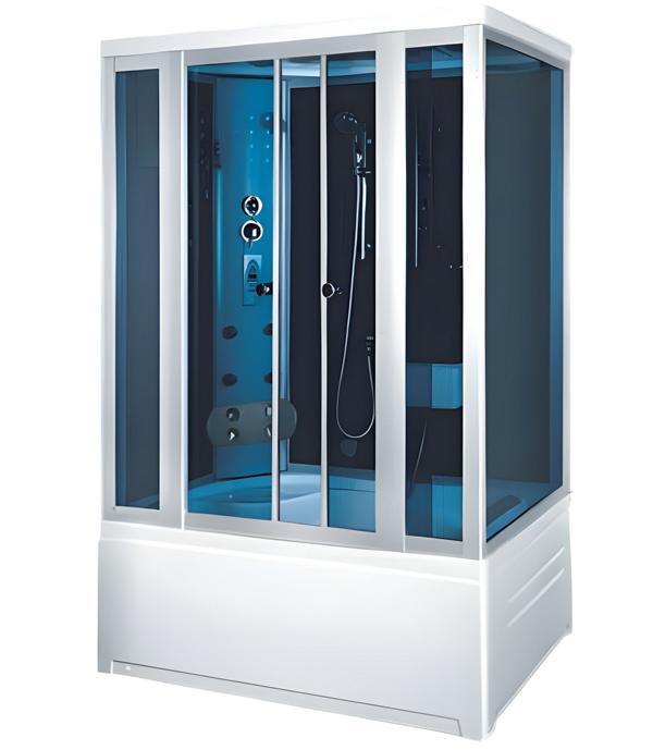 Duschraum Dusche Duschkabine Multifunktionsdusche Wellnessdusche 150x80 cm