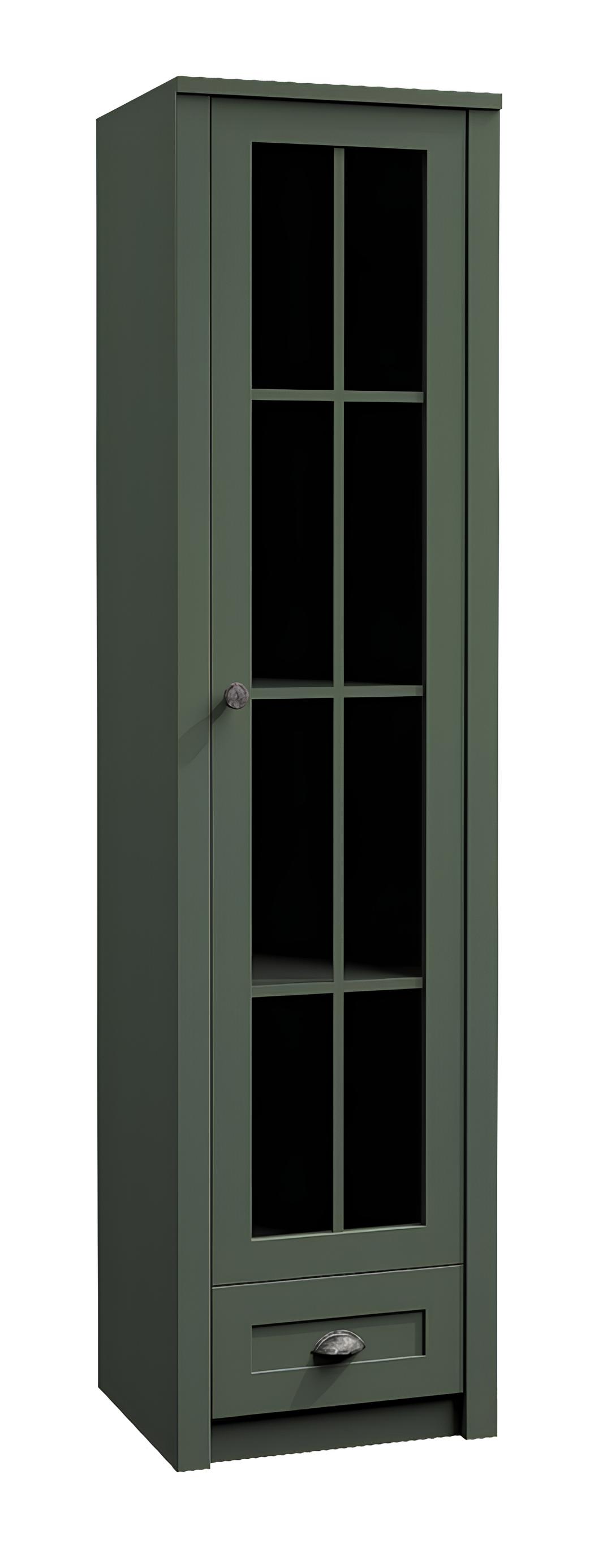 Standvitrine Vitrinenschrank Hochschrank Vitrine Schrank Regalschrank