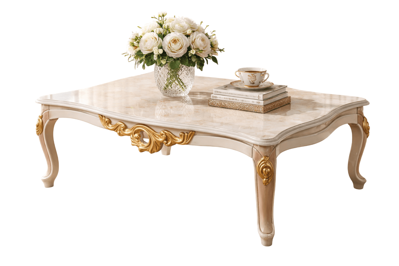 Stilvoller Couchtisch im klassischen Design für Ihr Wohnzimmer