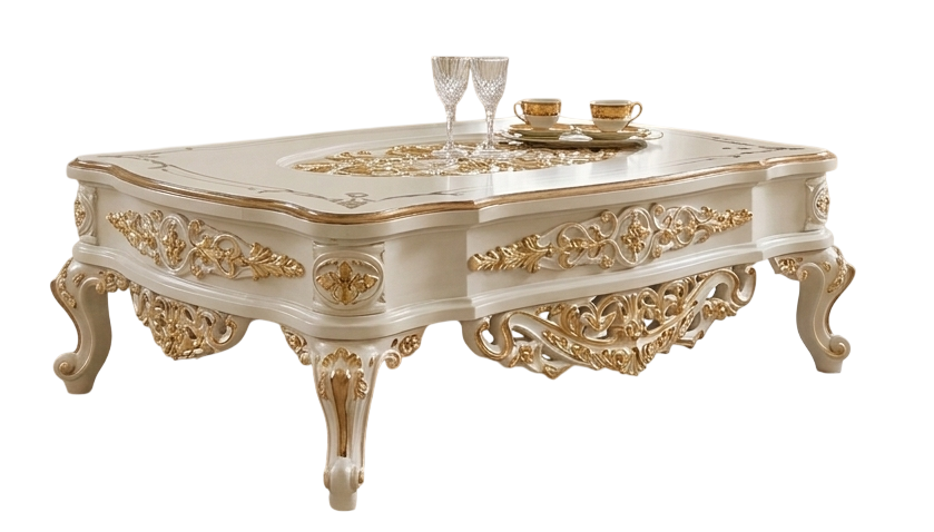 Klassischer Couchtisch mit elegantem Design und stabiler Verarbeitung