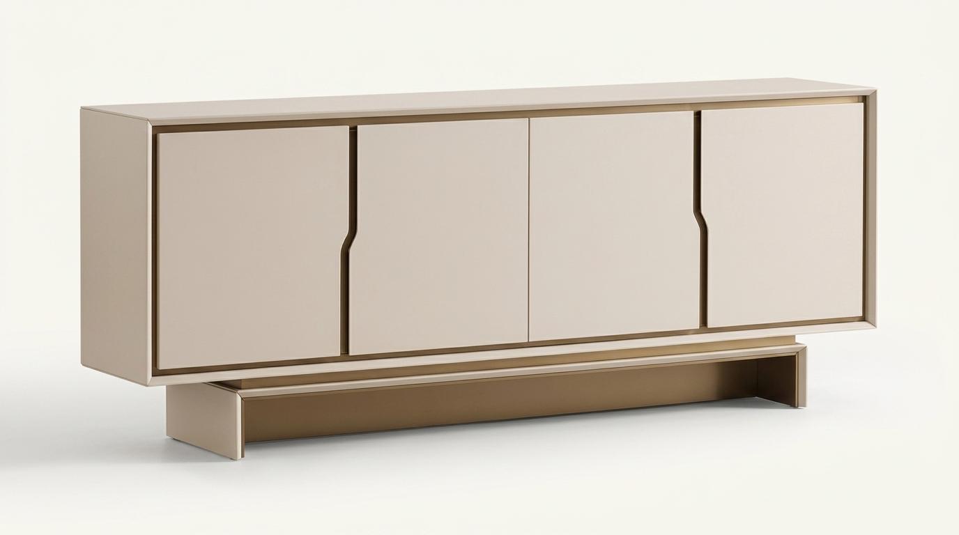Konsole Stil modern Farbe beige neu Wohnzimmer bequem komfortabel