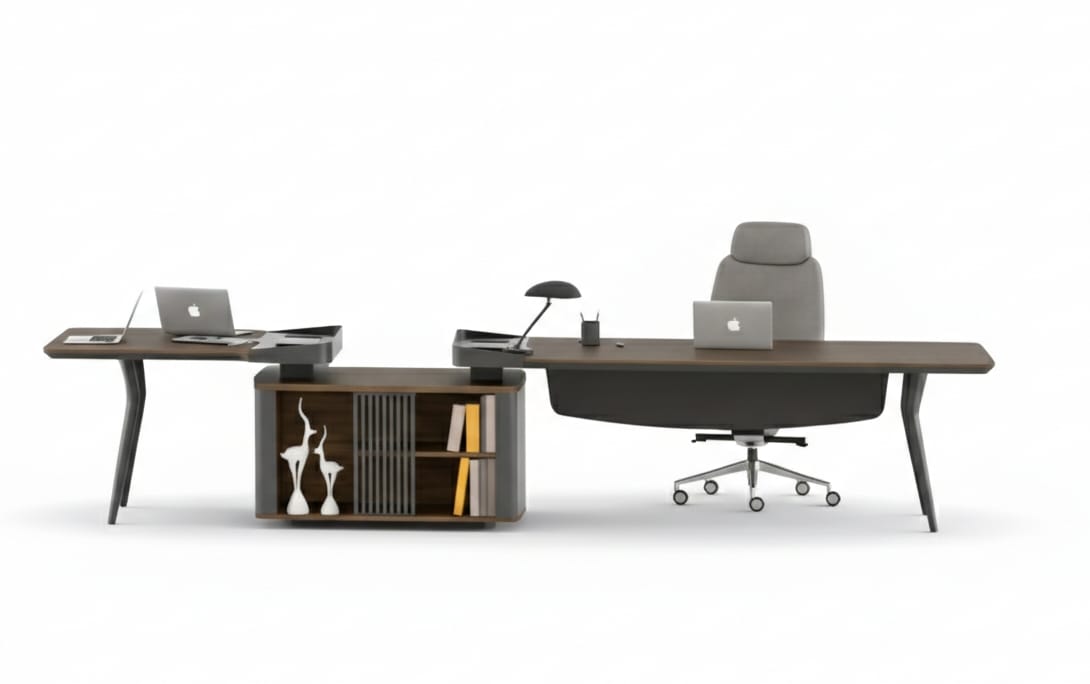Eleganter Schreibtisch Büro Einrichtung Luxus modernes Design