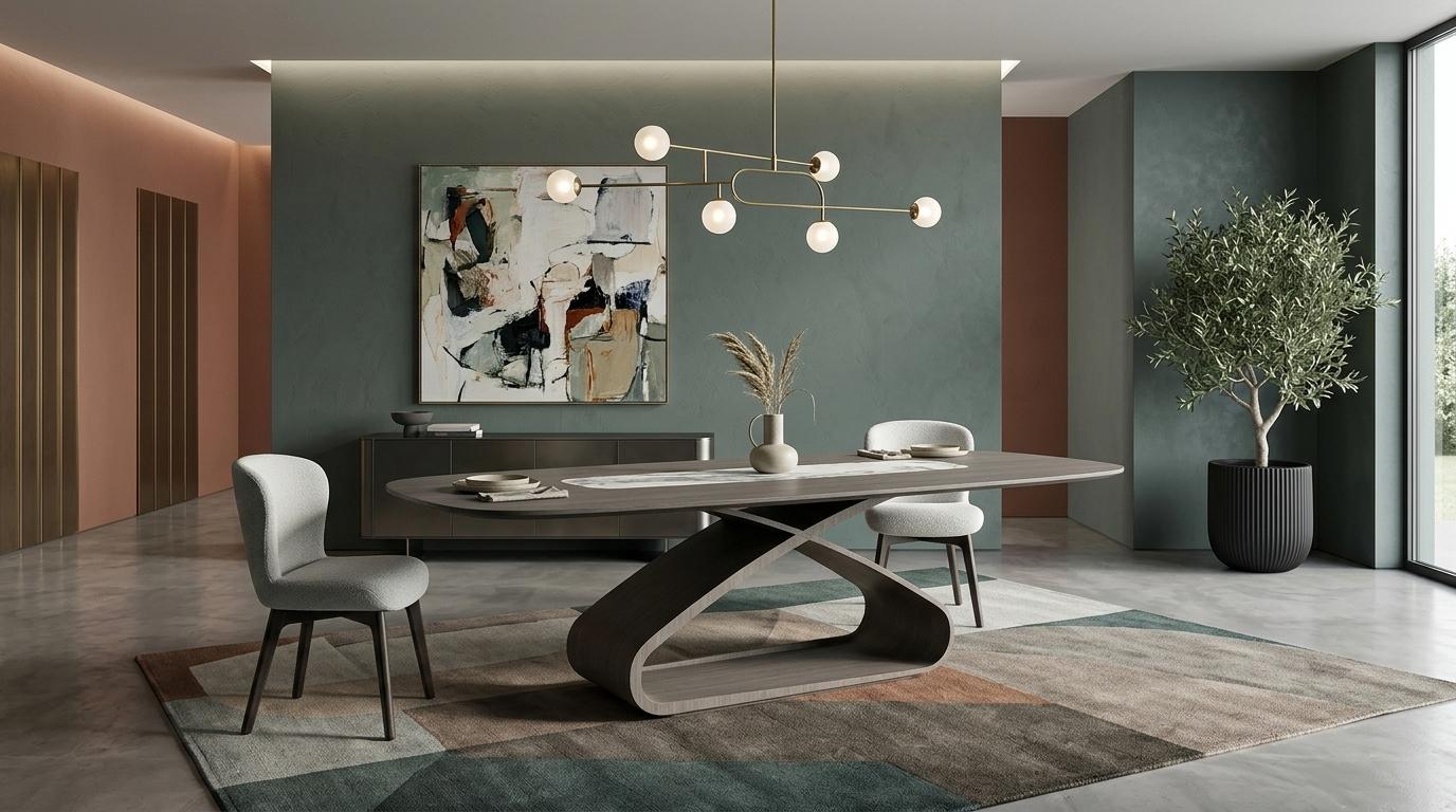 Esstisch 2x Stühle Esszimmer Stil modern schwarz praktisch rechteckig