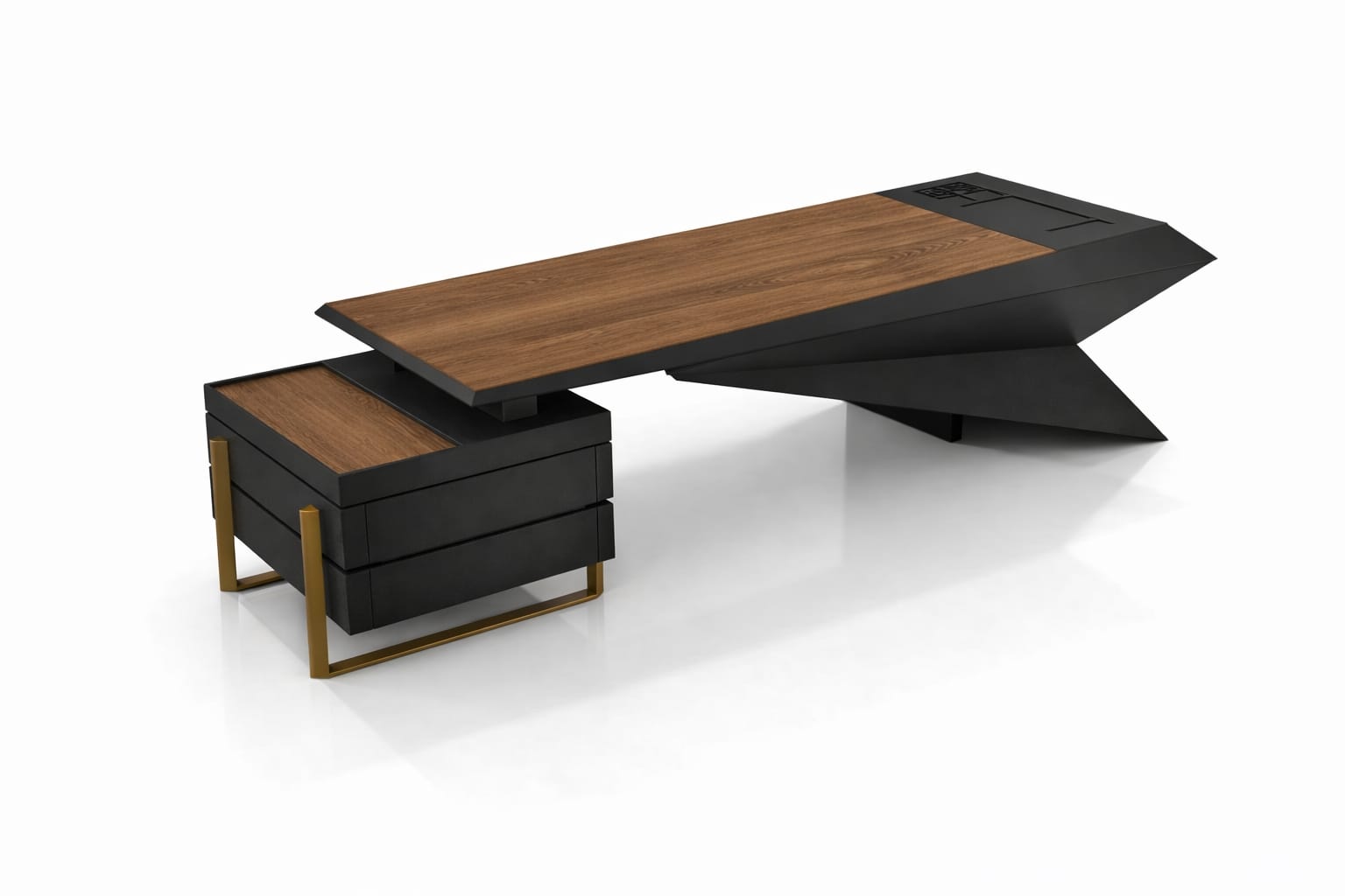 Moderner Büro Schreibtisch Design Luxus Tisch Executive Office