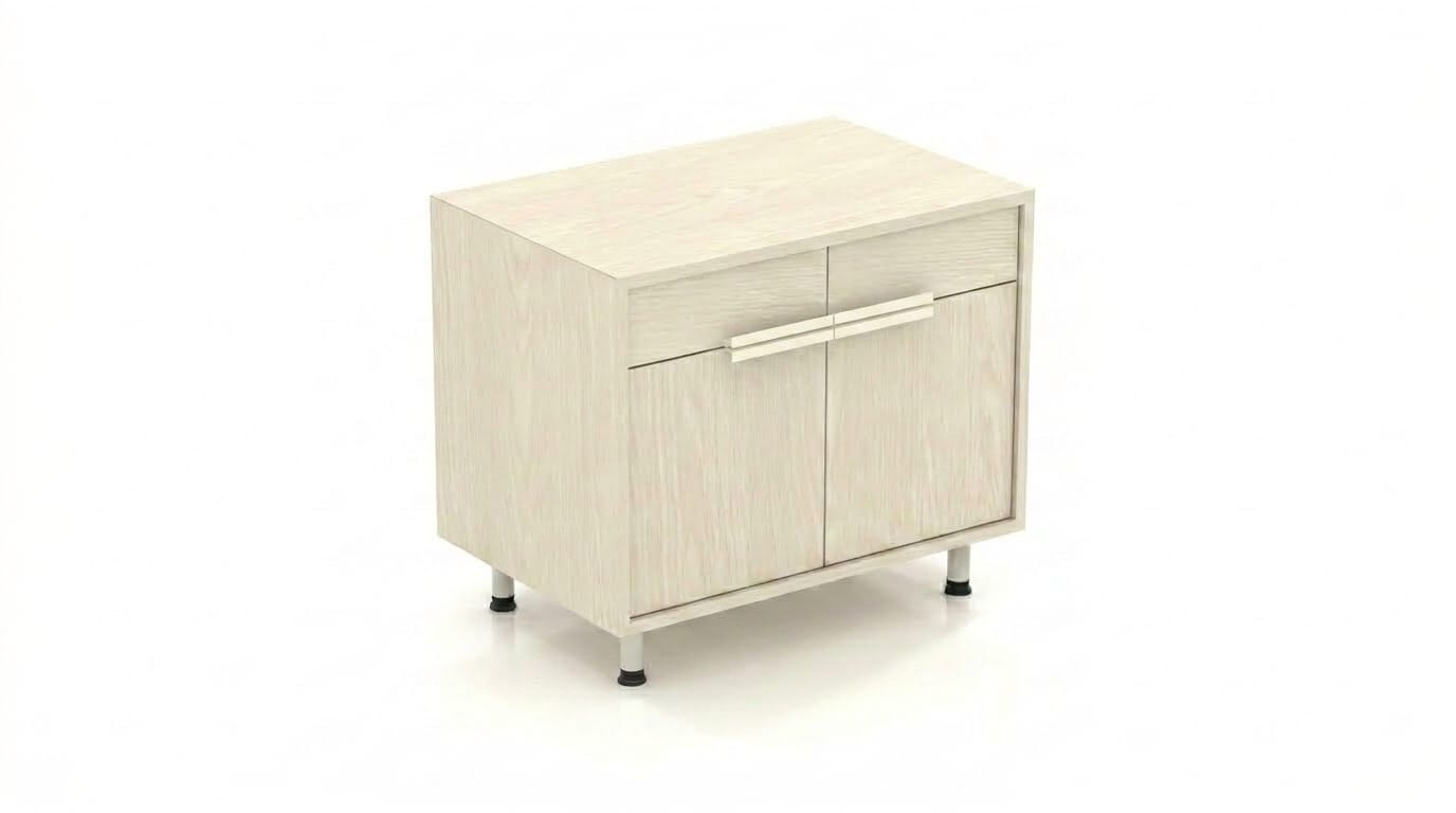 Elegante Weiße Wohnzimmer Kommode Hochwertige Holzmöbel