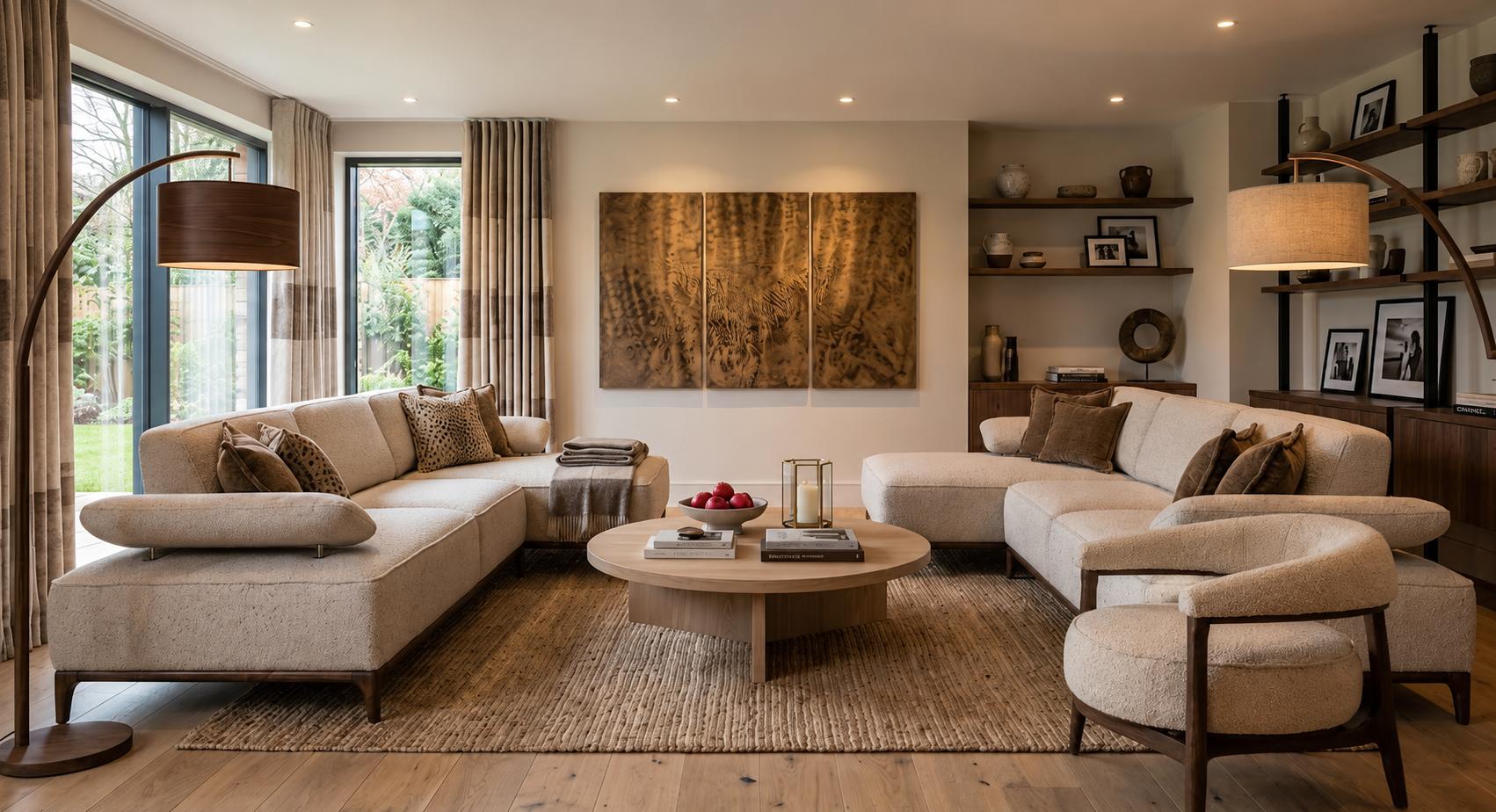 Elegante Wohnzimmer Polstergarnitur Ecksofas Luxus Sessel 3tlg Set