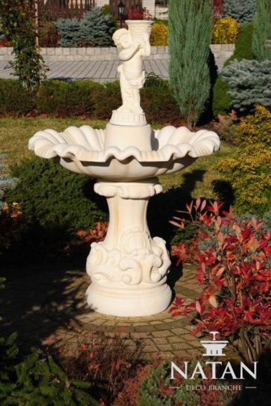 Zierbrunnen Springbrunnen Skulptur Brunnen Dekoration Garten Dekor Fontaine