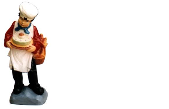 Design Bäcker Figur Statue Skulptur Skulpturen Figuren Dekoration Deko