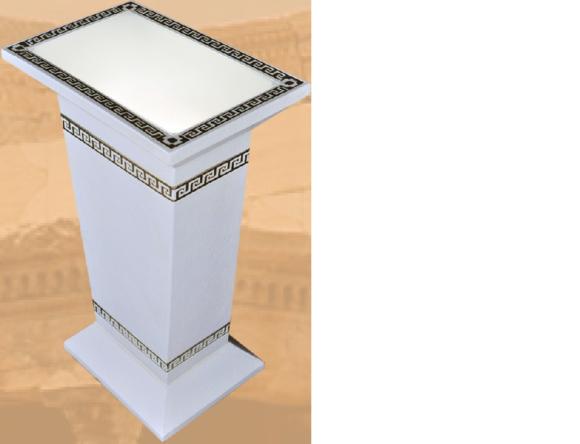 Design Leuchten Leuchte Lampe Säule Decolampe Beleuchtung 6927