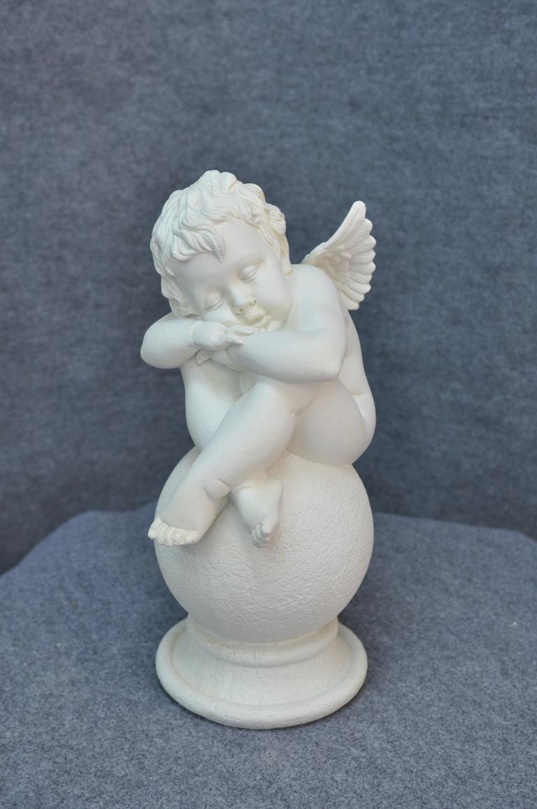 Figur Skulptur Figuren Engel 42cm Skulpturen Design Accessoire Dekoration