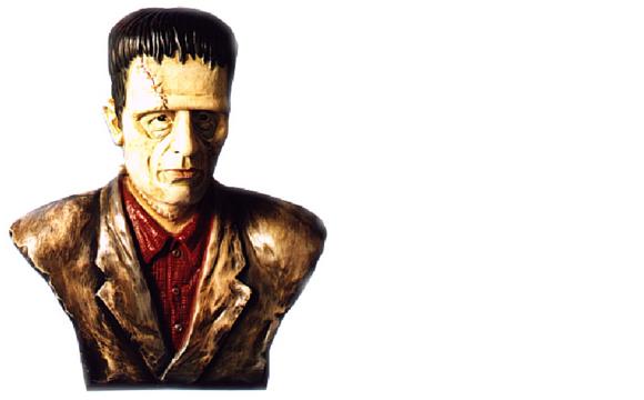 Frankenstein Büste Figur Statue Skulptur Skulpturen Statuen