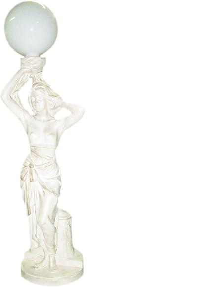Antike Stil Figur Stehlampe Standleuchte Lampe Lampen Lebensgroß