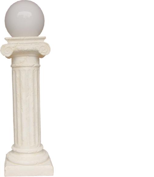Säule Beleuchtet Dekoration Säulen Lampe Leuchte Figuren Skulptur