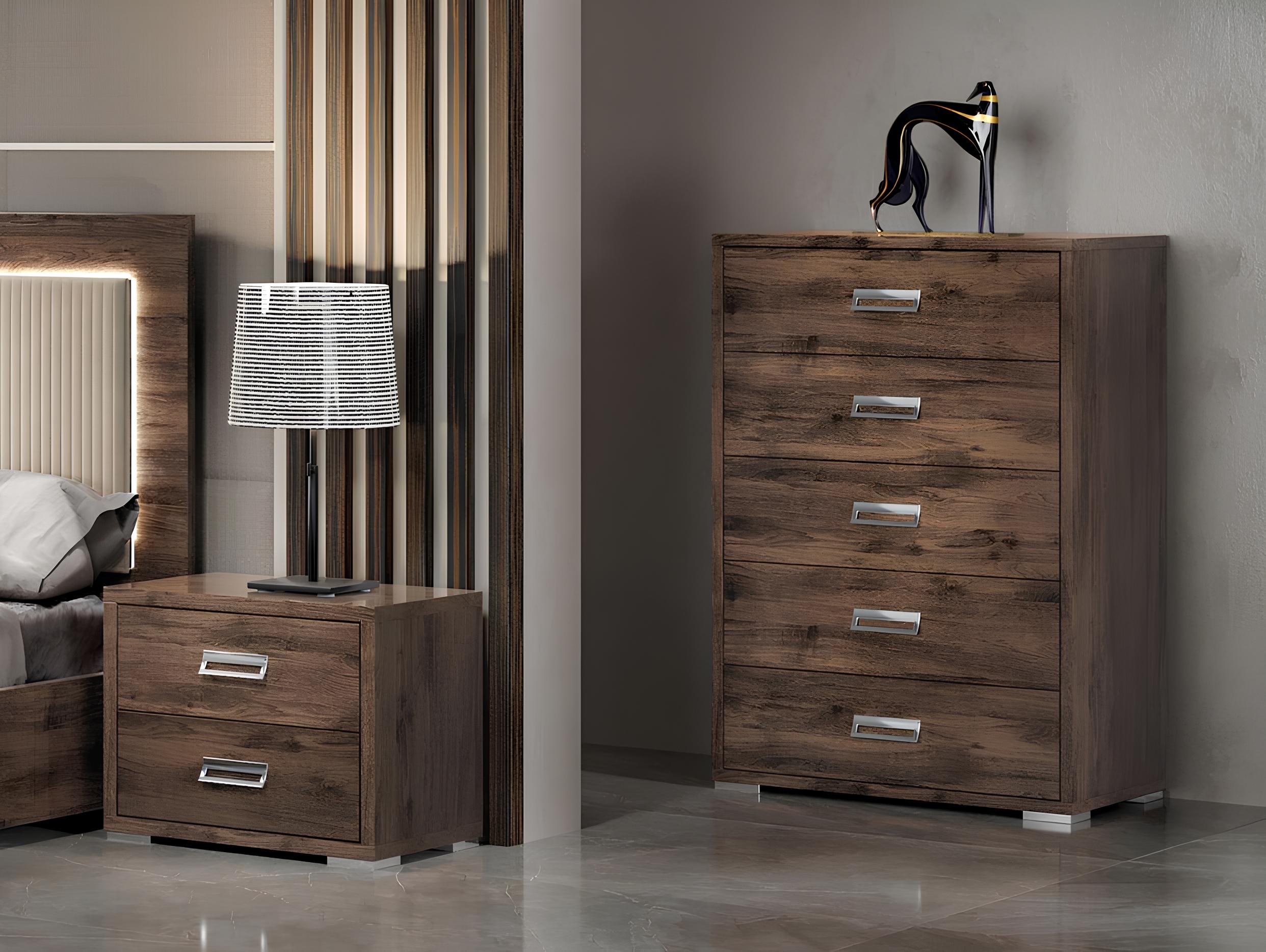 Kommode Design Kommoden Holz Schrank Schlafzimmer Braun Modern Sideboard Möbel