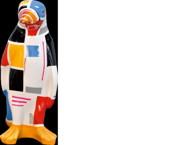 XXL Designer Figur Handarbeit Bemalt Figuren Skulptur Statue