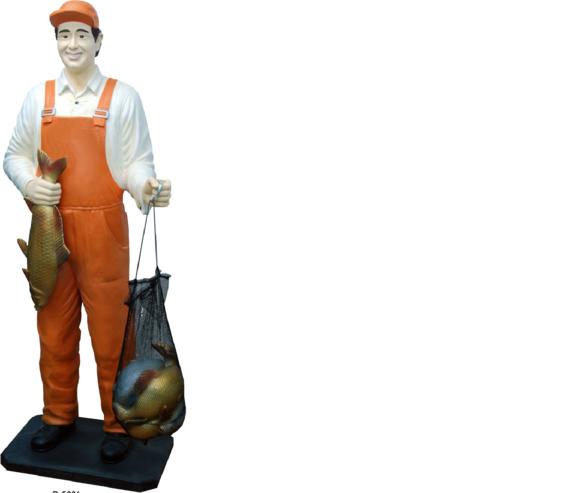 Design Fischer Figur Statue Skulptur Figuren Skulpturen Dekoration Deko