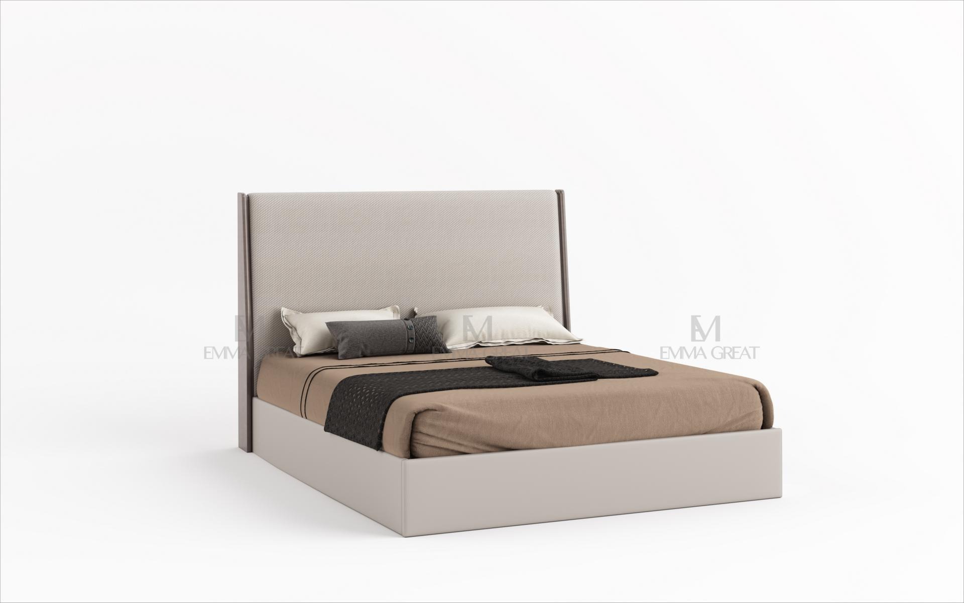 Design Bett Schlafzimmer Betten Textil Hotel Luxus Polster Sitz Stoff Möbel