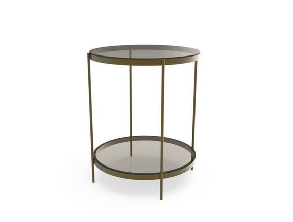 Beistelltisch Glass stilvolle neu luxuriöse modern Grau Couchtisch neu