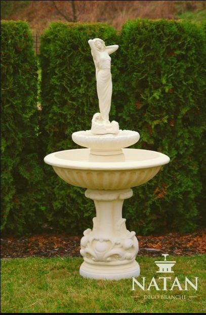 Edler Designer Springbrunnen Terrasse Brunnen Dekor Zierbrunnen Garten