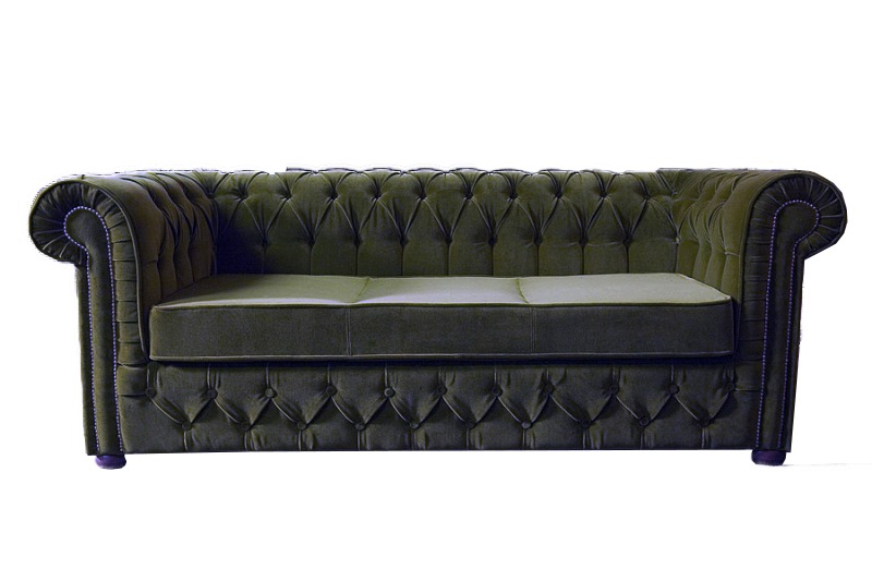 Grün Chesterfield Sofa Couch Polster Designer 3 Sitzer Garnitur Sofas Neu
