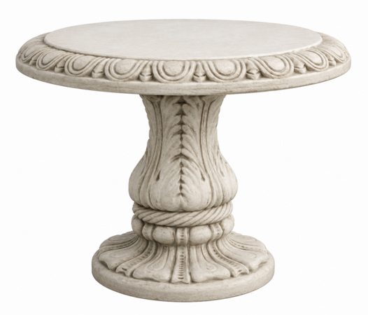 Stein Tisch Terrasse Garten Deko Möbel Edles Antik Stil Design Tische