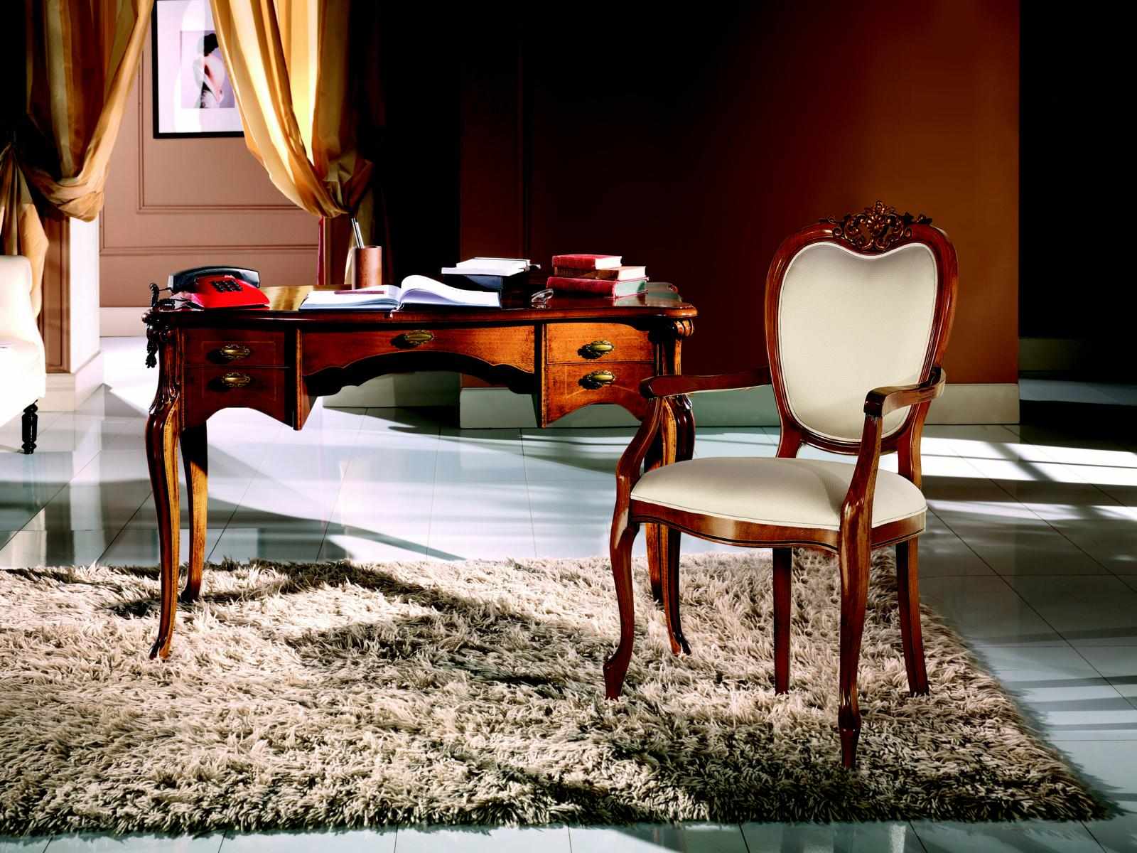 Holz Möbel Luxus Italienische Klassisches Schreibtisch Büromöbel Design