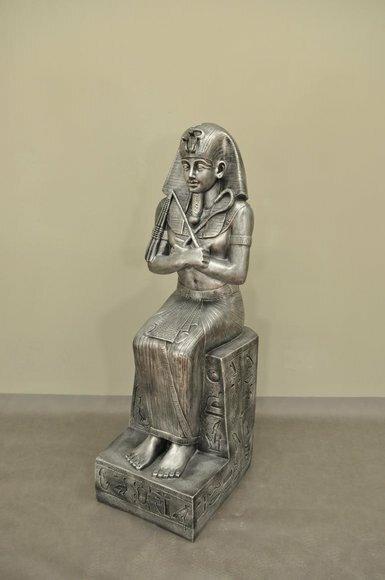 Ägyptische Pharao Statue Skulptur Figuren Skulpturen Dekoration Dekorative