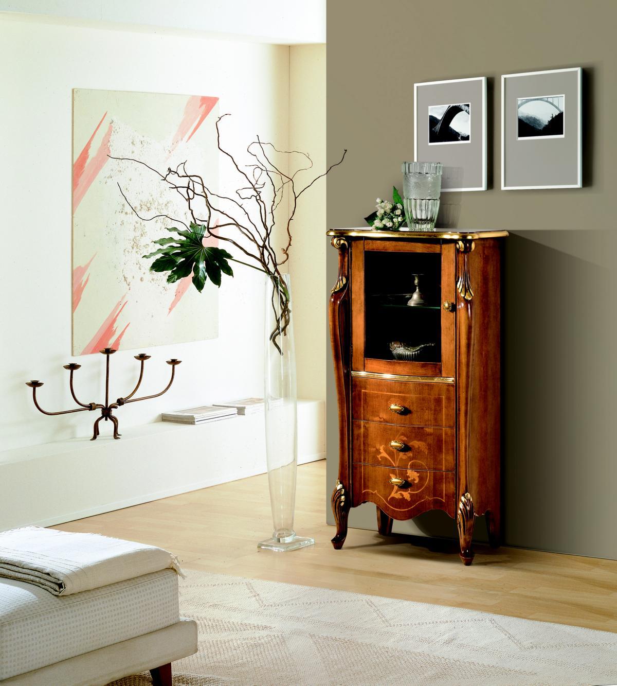 Italienische Möbel Stil Baroco Kommode Schrank Schränke Designer Möbel