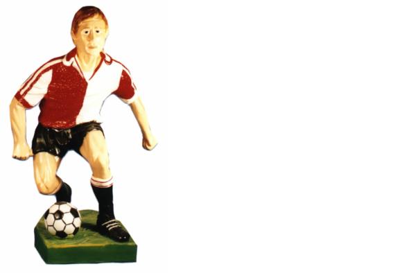 Design Fußballer II Figur Statue Skulptur Figuren Skulpturen Dekoration