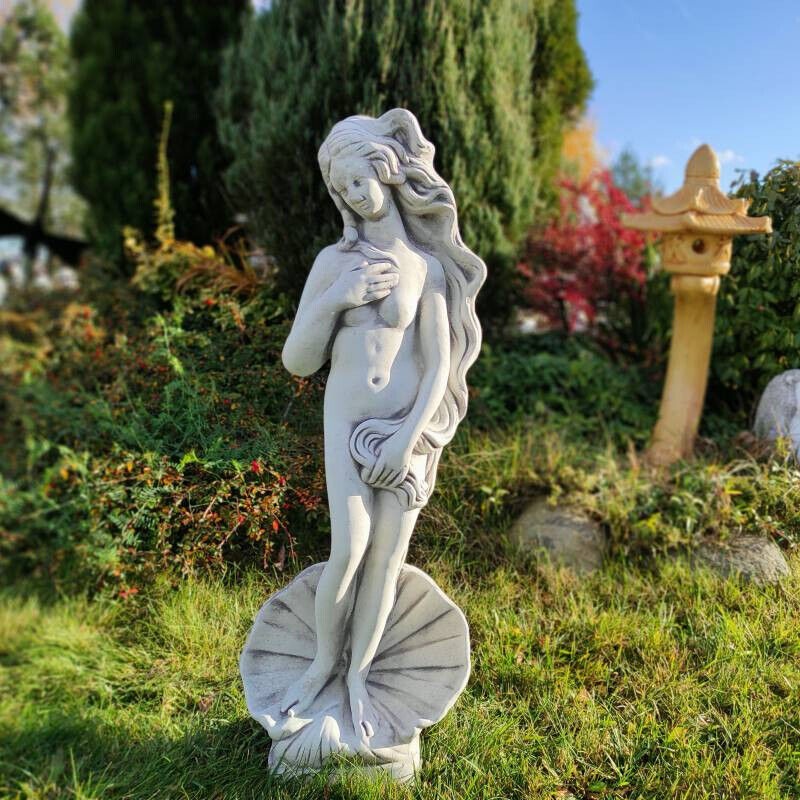 GARTENFIGUR STEINFIGUR FIGUR MEDUSA GARTEN SKULPTUR STEINGUSS DECORATIVE